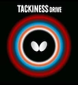 Tischtennis Belag Butterfly  Tackiness D (Drive)  Schwarz, 2,1 mm
