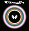 Tischtennis Belag Butterfly  Tenergy 05 FX  Schwarz, 1,9 mm