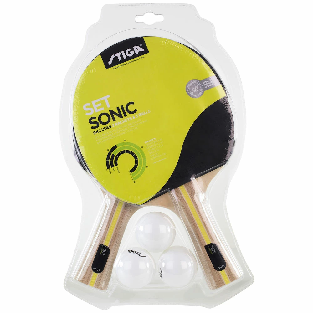 Tischtennis Set Stiga Sonic Sportega