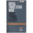 Tischtennisschläger Stiga Royal 3-Star WRB