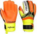 Torwarthandschuhe Reusch Re:pulse SG Finger Support Junior Black/Orange