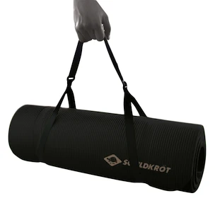 Trainigsmatte Schildkröt  Fitness Mat 15 mm Black