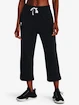 Trainingshose Under Armour  Rival Terry Flare Crop-BLK S
