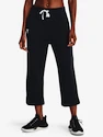 Trainingshose Under Armour  Rival Terry Flare Crop-BLK S
