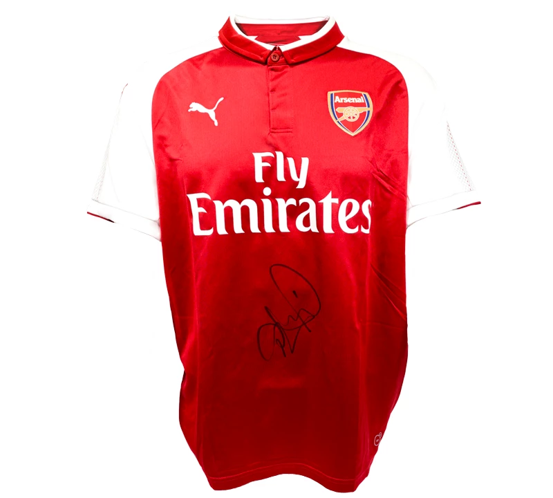 Home Jersey Puma Arsenal FC 17 18 with original signature of Petr Cech Sportega