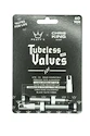 Tubeless-Ventil PEATY'S  X chris king (mk2) silver tubeless valves 60mm (ptv2-60-sil-12)