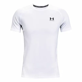 Under Armour Herren HG Armour Fitted SS Weißes T-Shirt