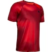 Under Armour HG Rush Fitted SS gedruckt rot