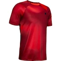 Under Armour HG Rush Fitted SS gedruckt rot