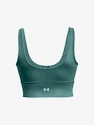 Under Armour Meridian Fitted Crop Tank-GRN
