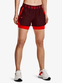 Under Armour Play Up 2-in-1 Shorts -RED