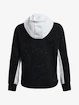 Under Armour Rival + FZ Hoodie-BLK