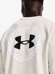 Under Armour UA Essential Heritge Flc Crw-WHT