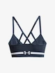 Under Armour UA Nahtlose niedrige lange BH-GRY