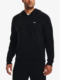 Under Armour UA Rival Fleece-Sweatshirt mit halbem Reißverschluss HD-BLK