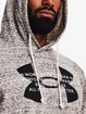 Under Armour UA Rival Terry Logo Hoodie-WHT