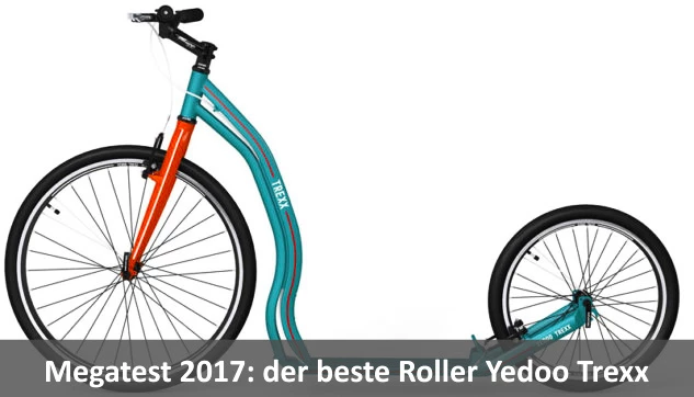 Megatest 2017 - der beste Roller Yedoo Trexx