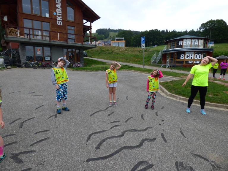 Aufwärmen vor Inline Skating