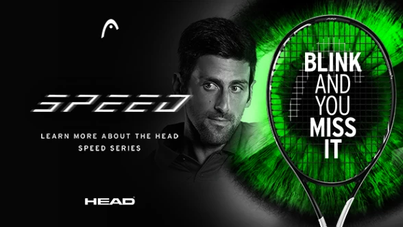 Tennisschläger Head Graphene Speed 360 mit Novak Djokovič