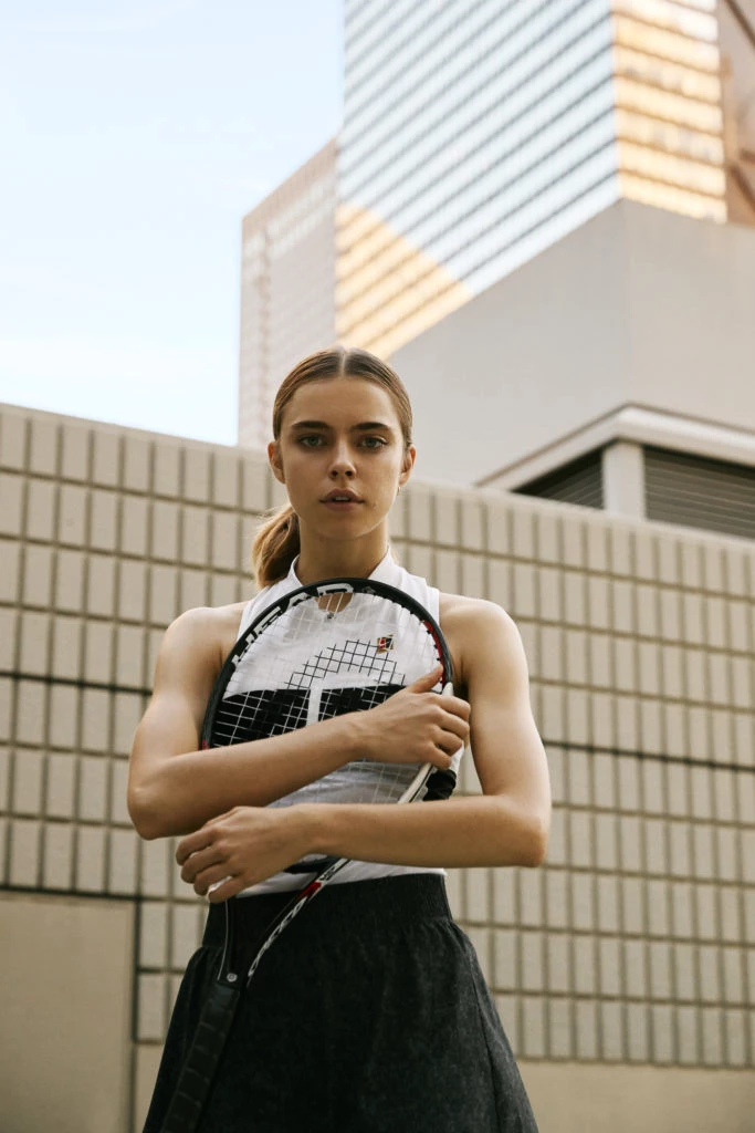 I T-Shirt Nike Court Dri-FIT Tank Power tritt Petra Kvitová an