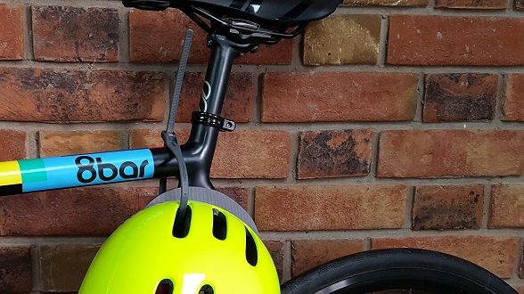 Hiplok Z Lok Fahrrad Spanngurt am Helm