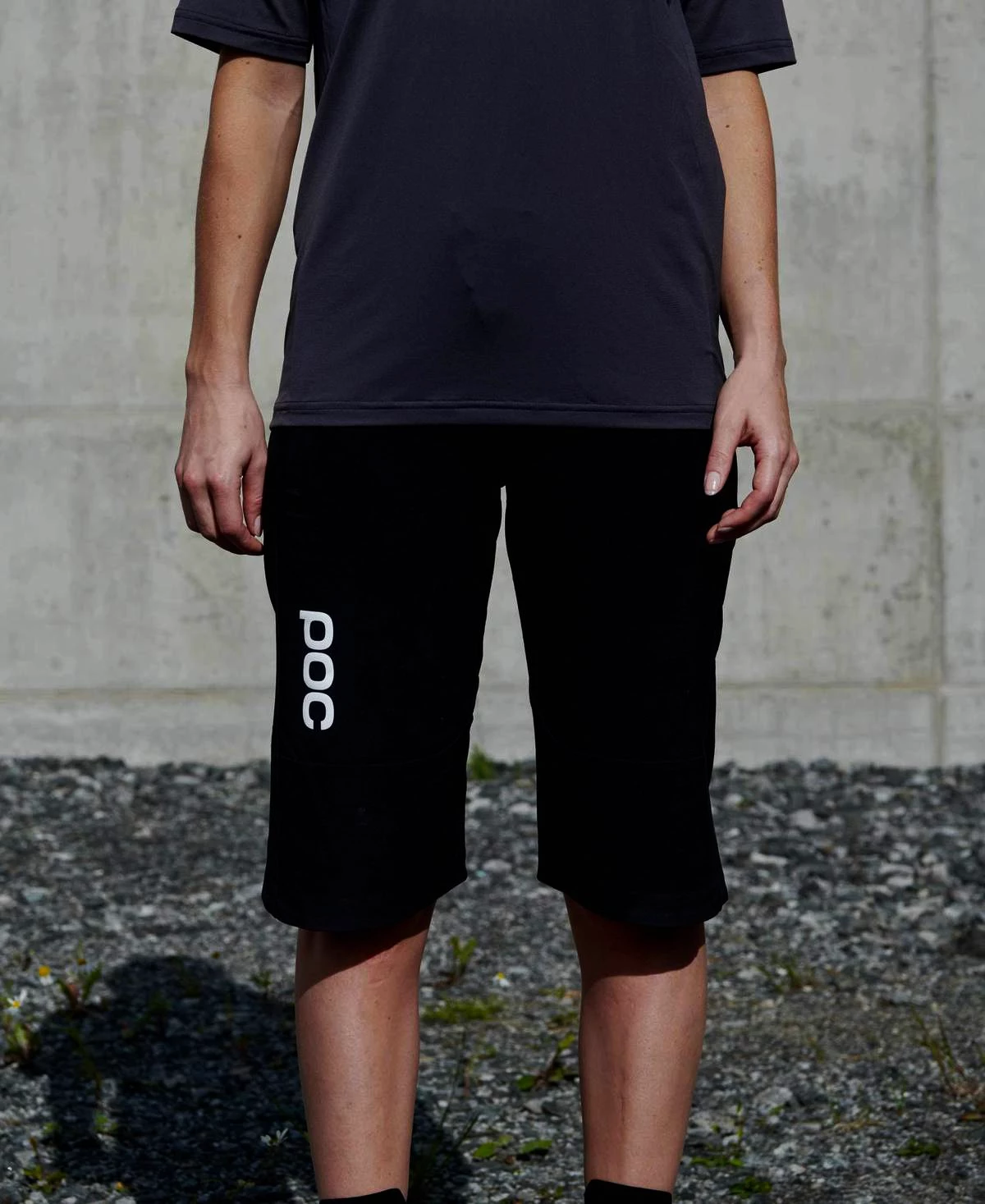 Dámské cyklistické šortky POC W's Infinite All-mountain Shorts Uranium Black