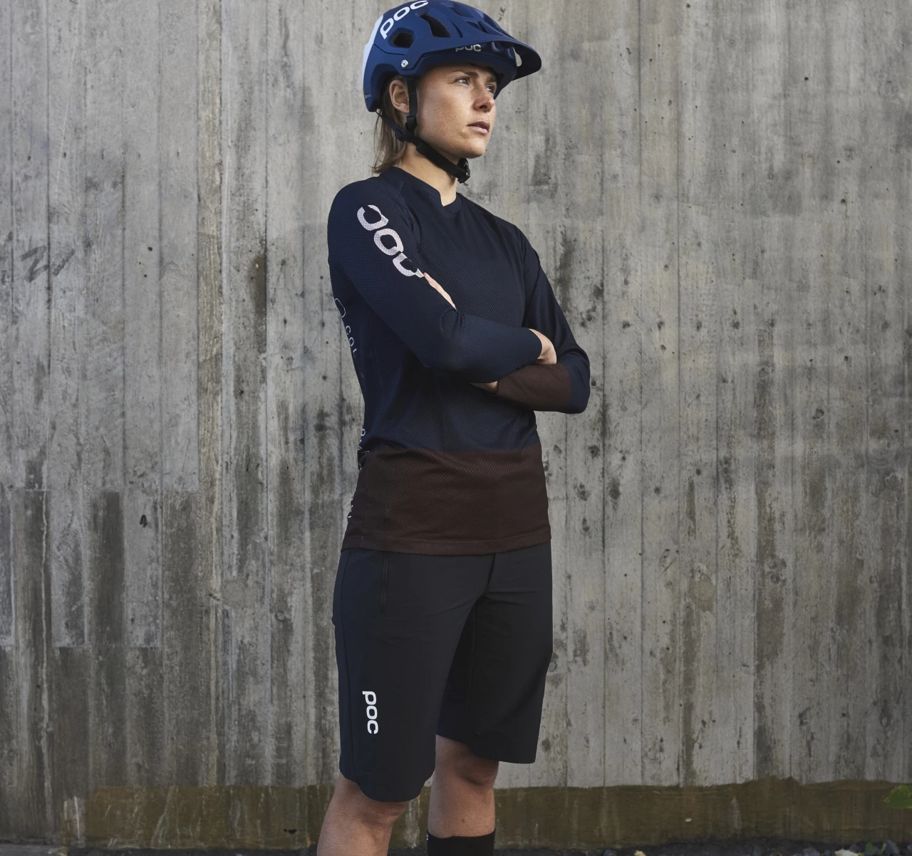 POC Womens Essential Enduro Uranium Schwarz