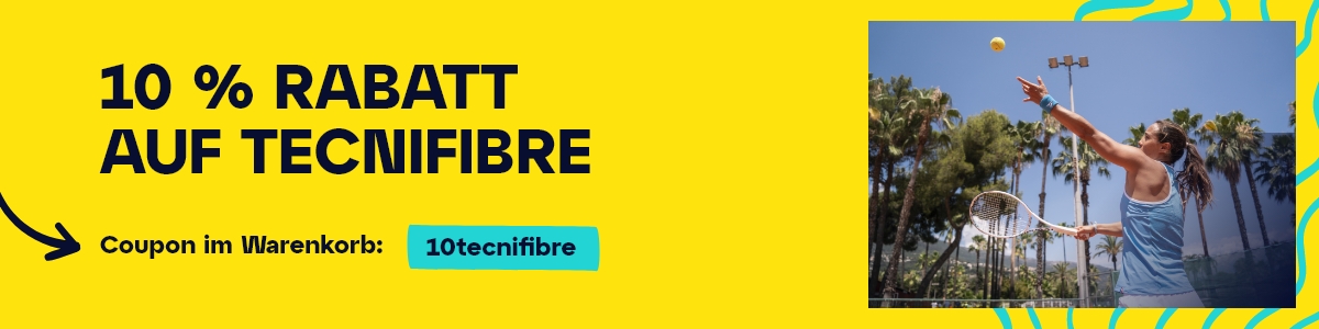 10 % Rabatt auf Tecnifibre