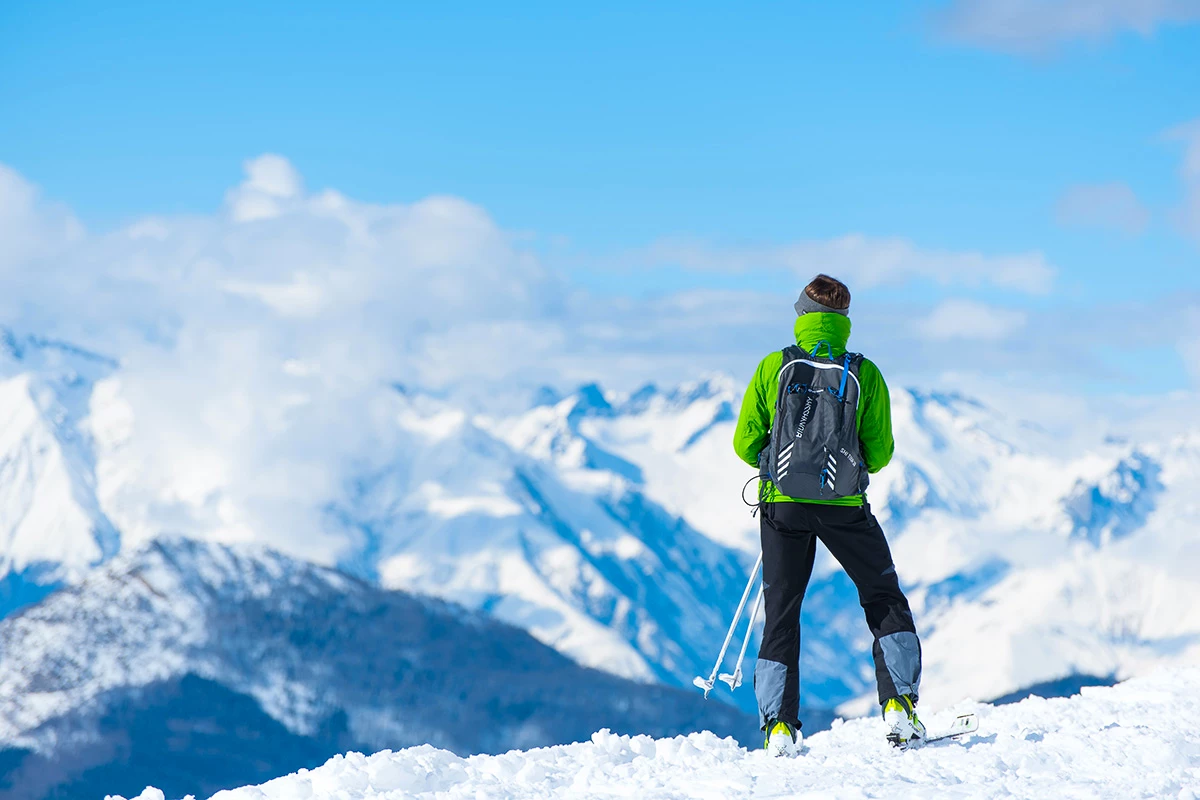 Skibergsteigen kann man sowohl in Tschechien als auch zum Beispiel in den österreichischen Alpen.