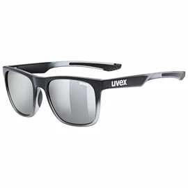 Uvex LGL 42 Black Transparent/Mirror Silver (2916)