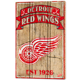 Wandtafel WinCraft Established NHL Detroit Red Wings