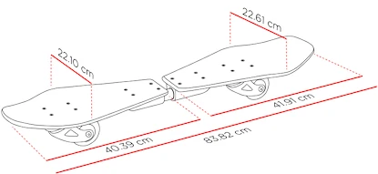 Waveboard Street Surfing Wave Rider Signature