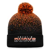 Wintermütze Fanatics  Iconic Gradiant Beanie Cuff with Pom Anaheim Ducks