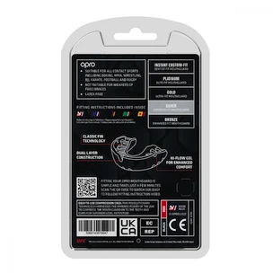 Zahnschutz Opro  SILVER UFC Black/Red Senior