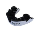 Zahnschutz Opro  SILVER White/Black Junior