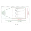 Zelte Coleman  Darwin 3   BlackOut